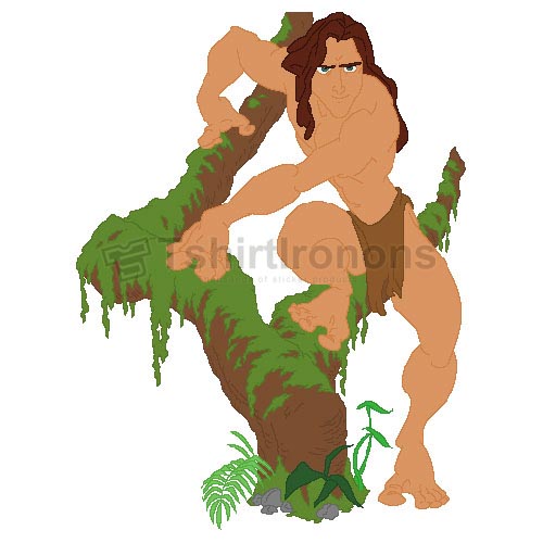 Tarzan T-shirts Iron On Transfers N6422